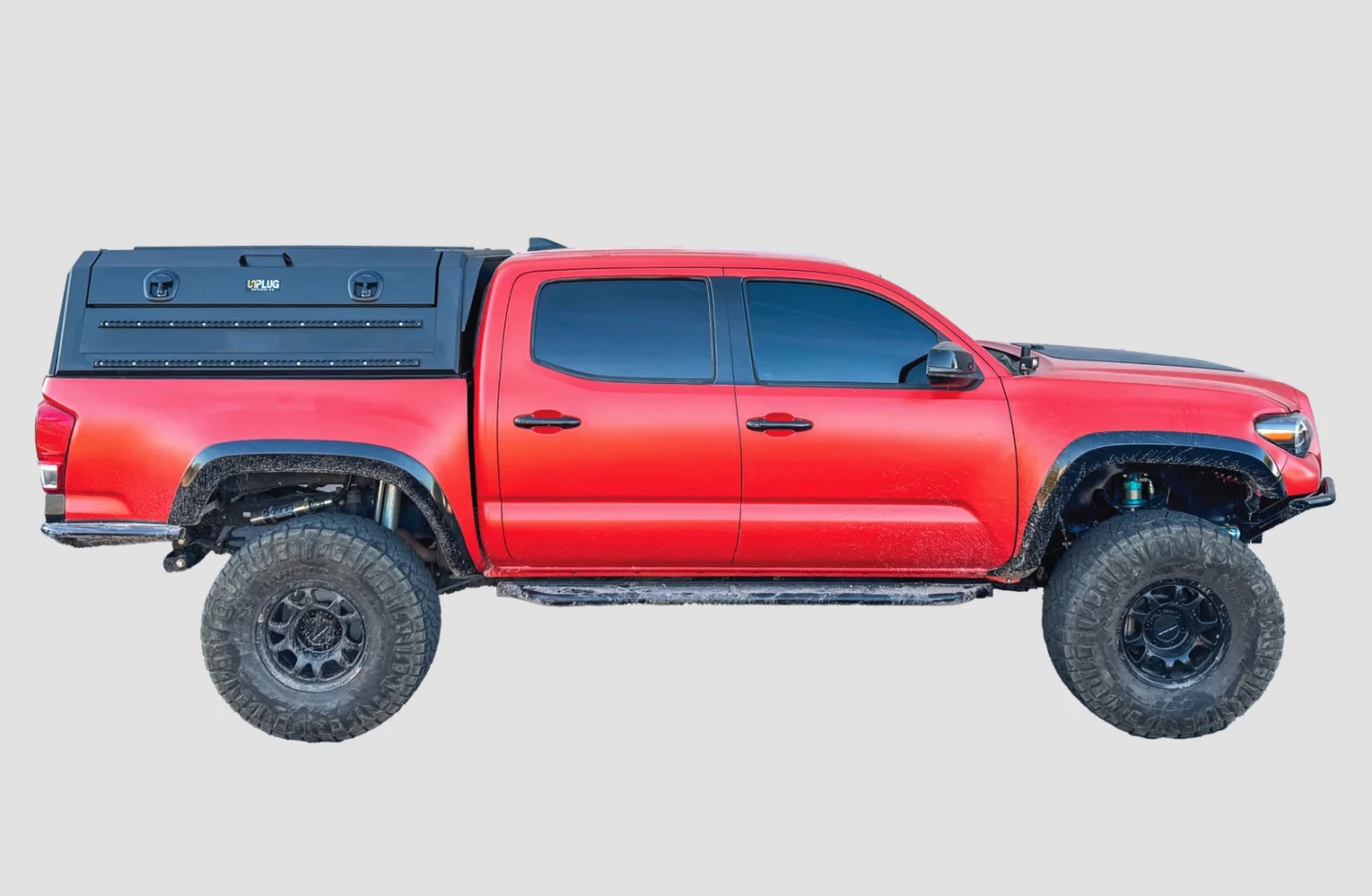 The Trailster fits the spectrum of midsize and full-size truck beds and sits at roughly cab height for a low-profile style and ride