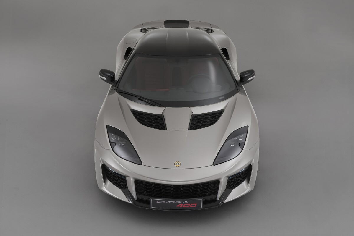 The larger radiator apertures are evident from this front perspective