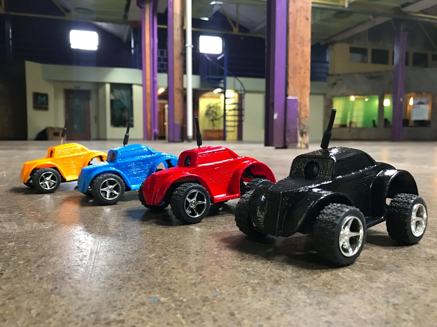A kit containing a car, controller, and FPV goggle/monitor combo is available now via the Gnarly Racers Indiegogo page