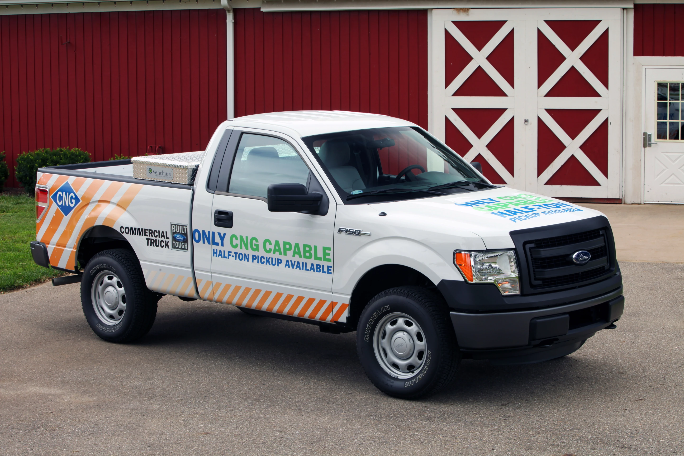 The 2014 Ford F-150 gets a dual-fuel CNG option