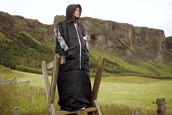 The Napsack is part hoodie, part sleeping bag