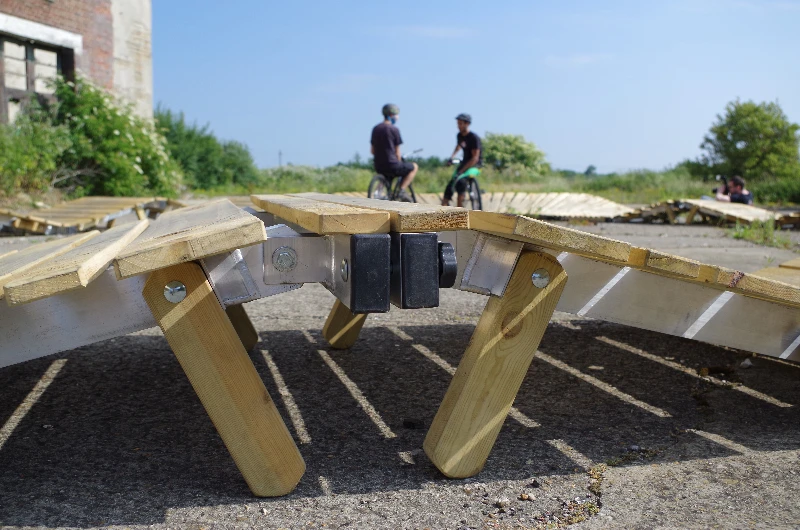 Each kit contains a variety of trail module types