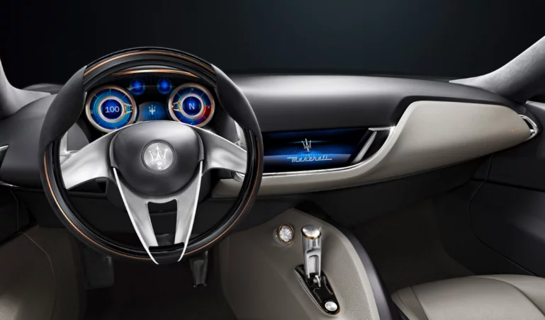 The Alfieri's interior seems like it was a bit of an afterthought for Maserati