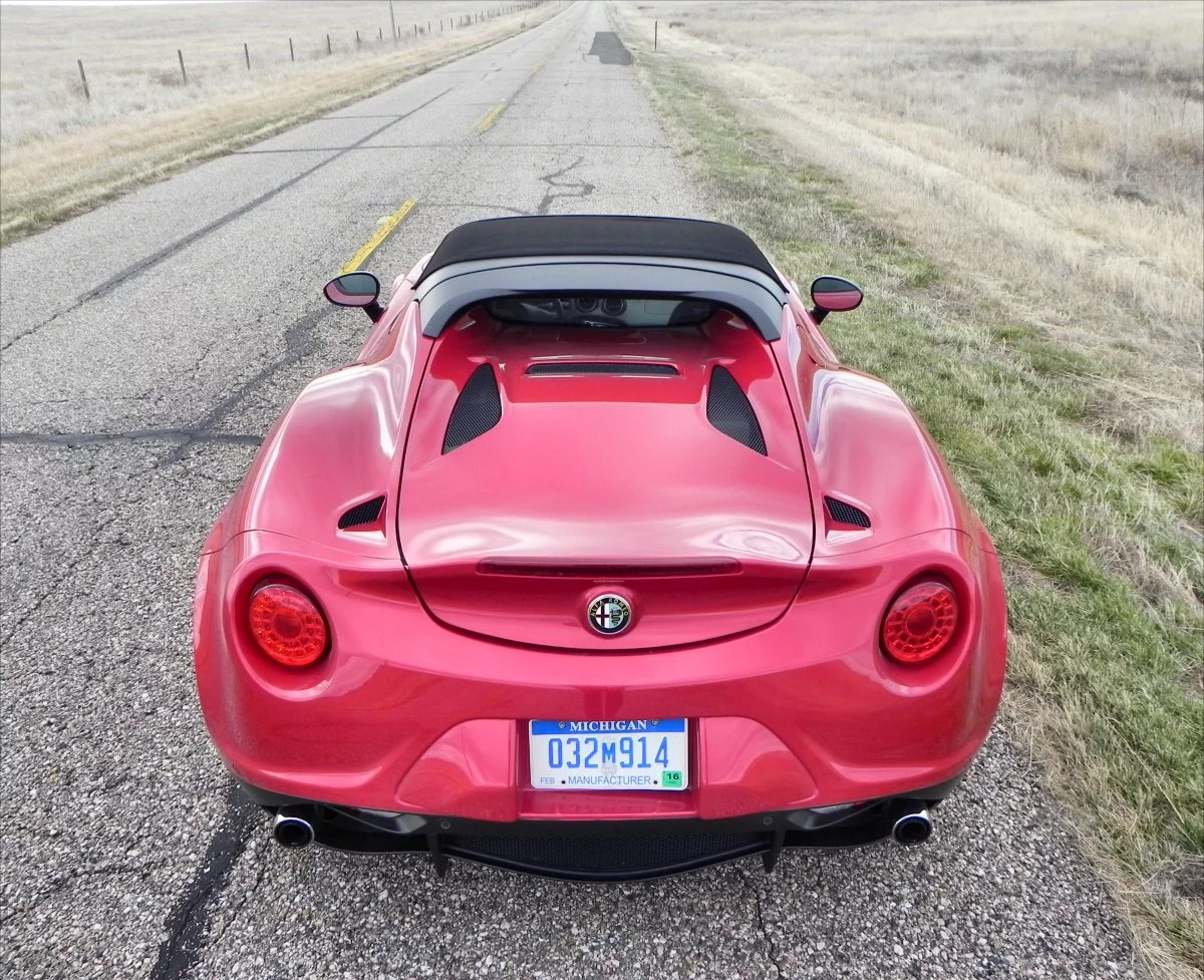 The Alfa 4C is capable of amazing feats of sports cardom