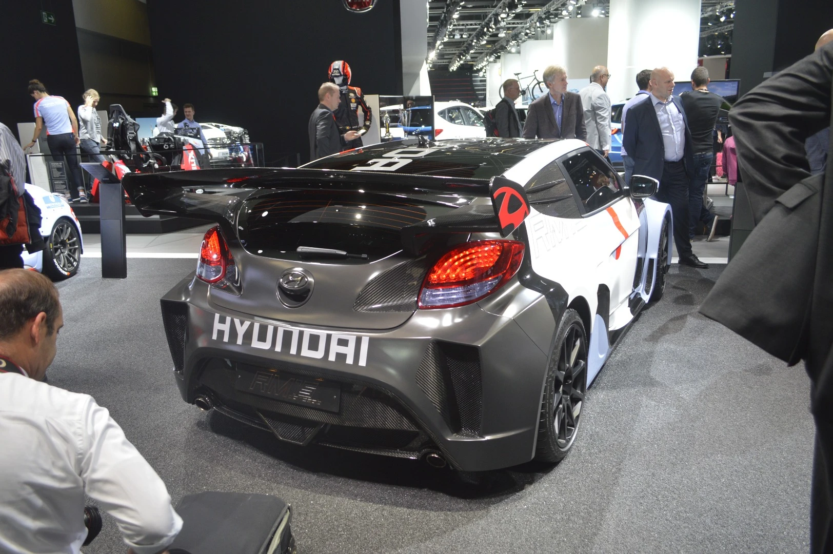 The Hyundai RM15 concept at the Frankfurt Motor Show