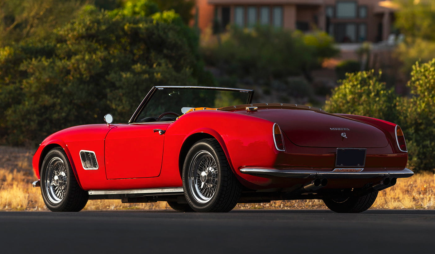 1963 Modena GT Spyder California | Estimate: from $300,000 to $400,000 | Auction House: Mecum | Official Auction Description