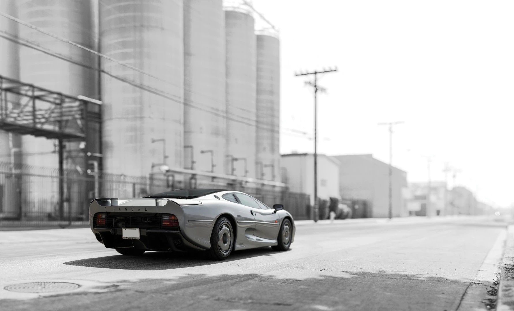 The 1993 Jaguar XJ220 sold for $462,000, setting a new world record for the model