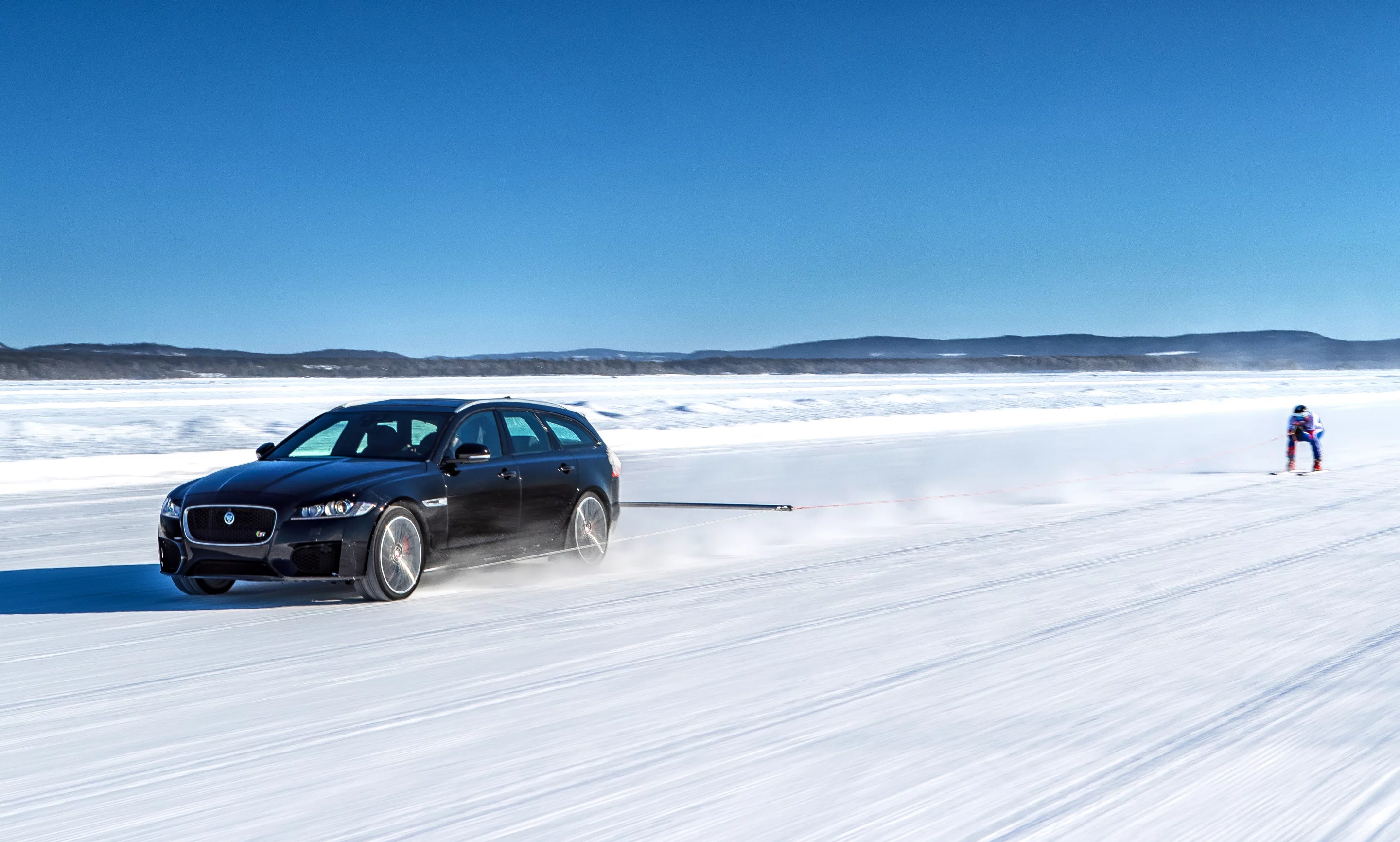 The XF and Bell set the record in Arjeplog, Sweden