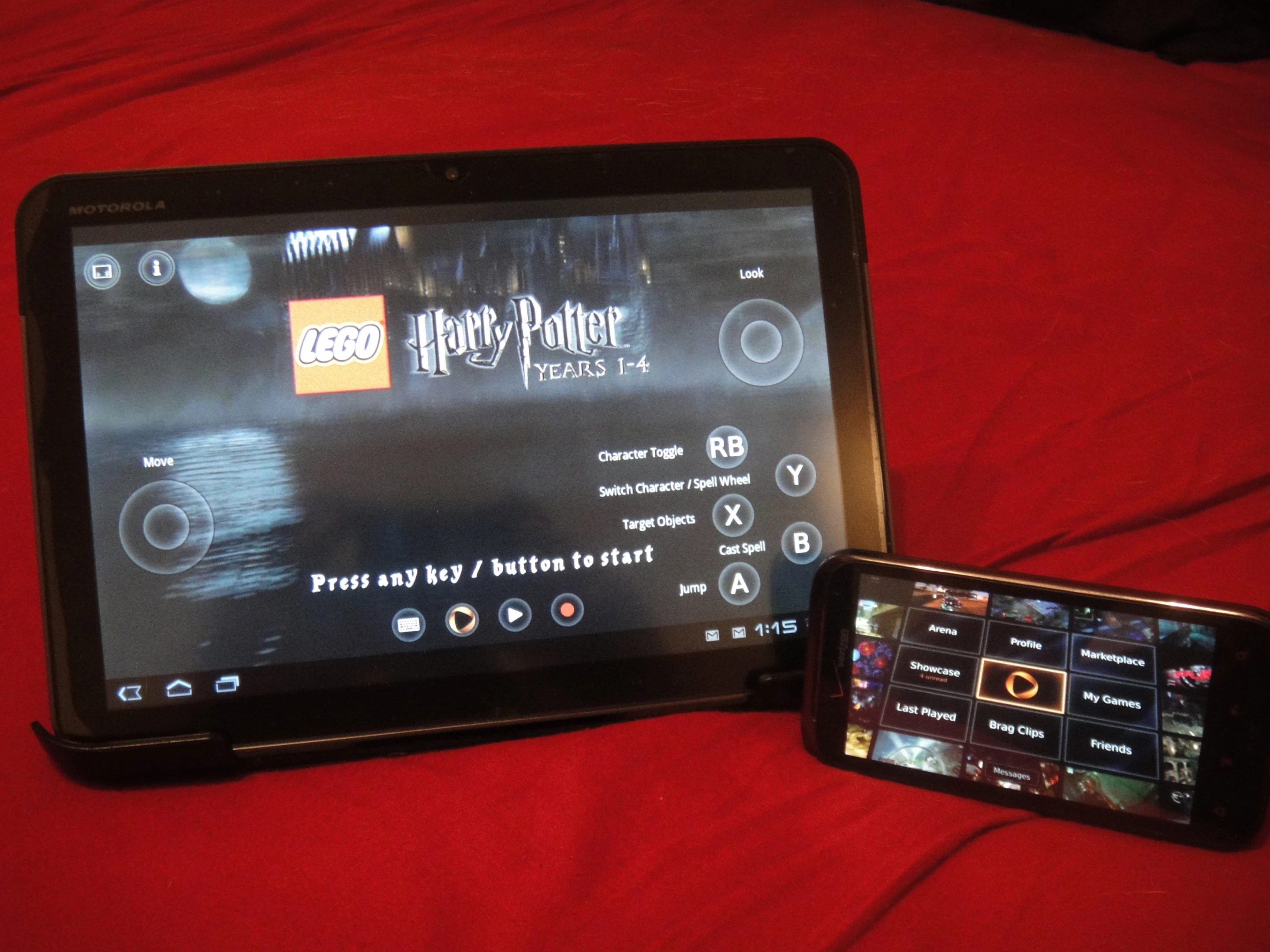 OnLive's app allows their on-demand video game service to function through any Android device