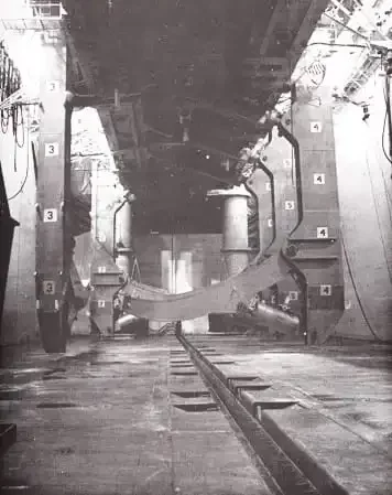 The Capture Vehicle in the moon pool