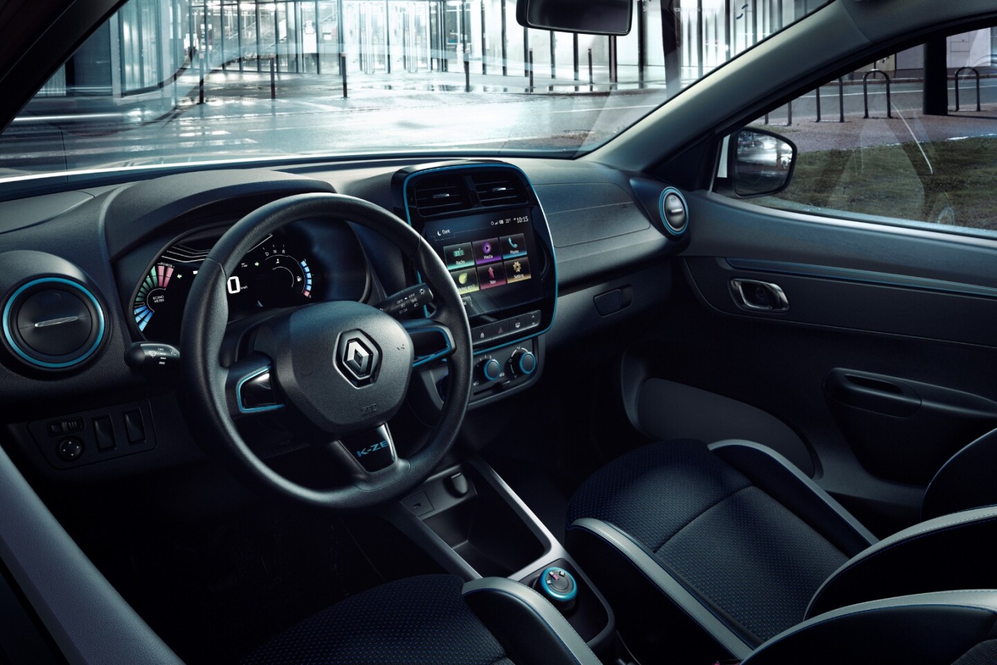 Steering wheel and dash