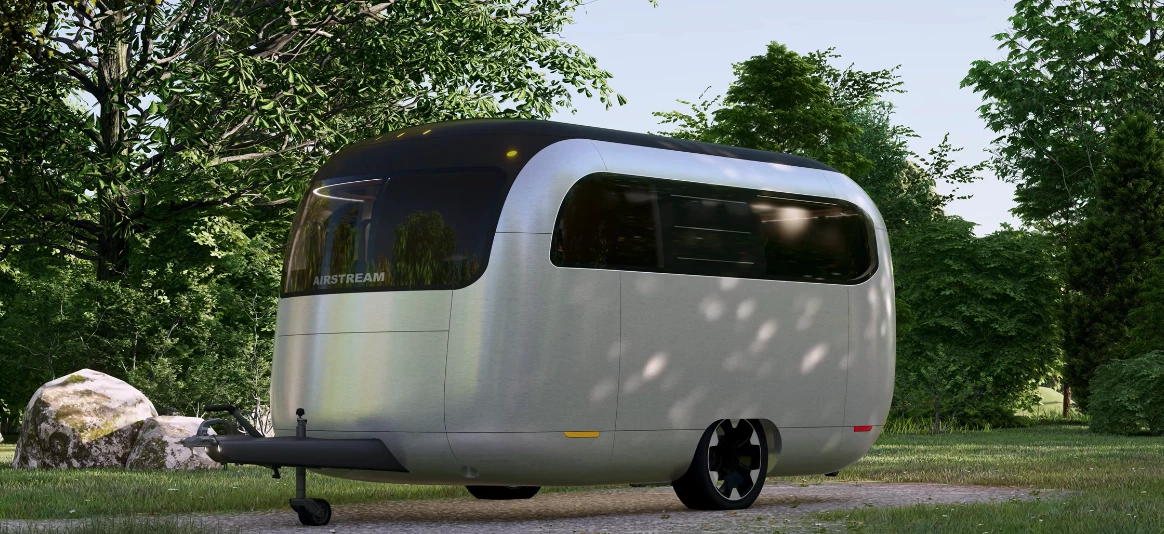 Airstream x Porsche concept trailer