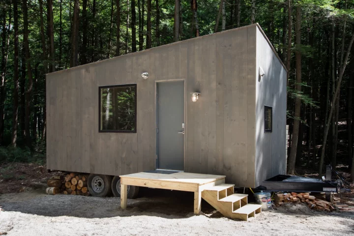The Lorraine measures 160 sq ft (14 sq m), and comes well-stocked with provisions