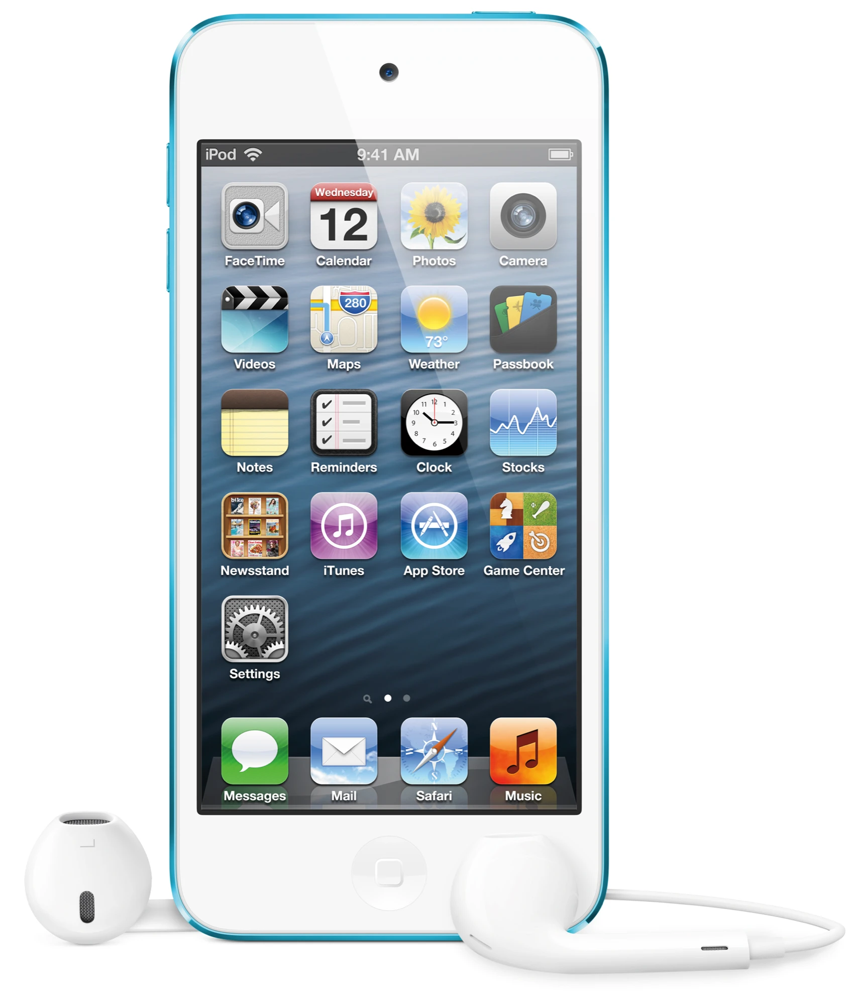The new iPod touch features a 4-inch widescreen Retina display