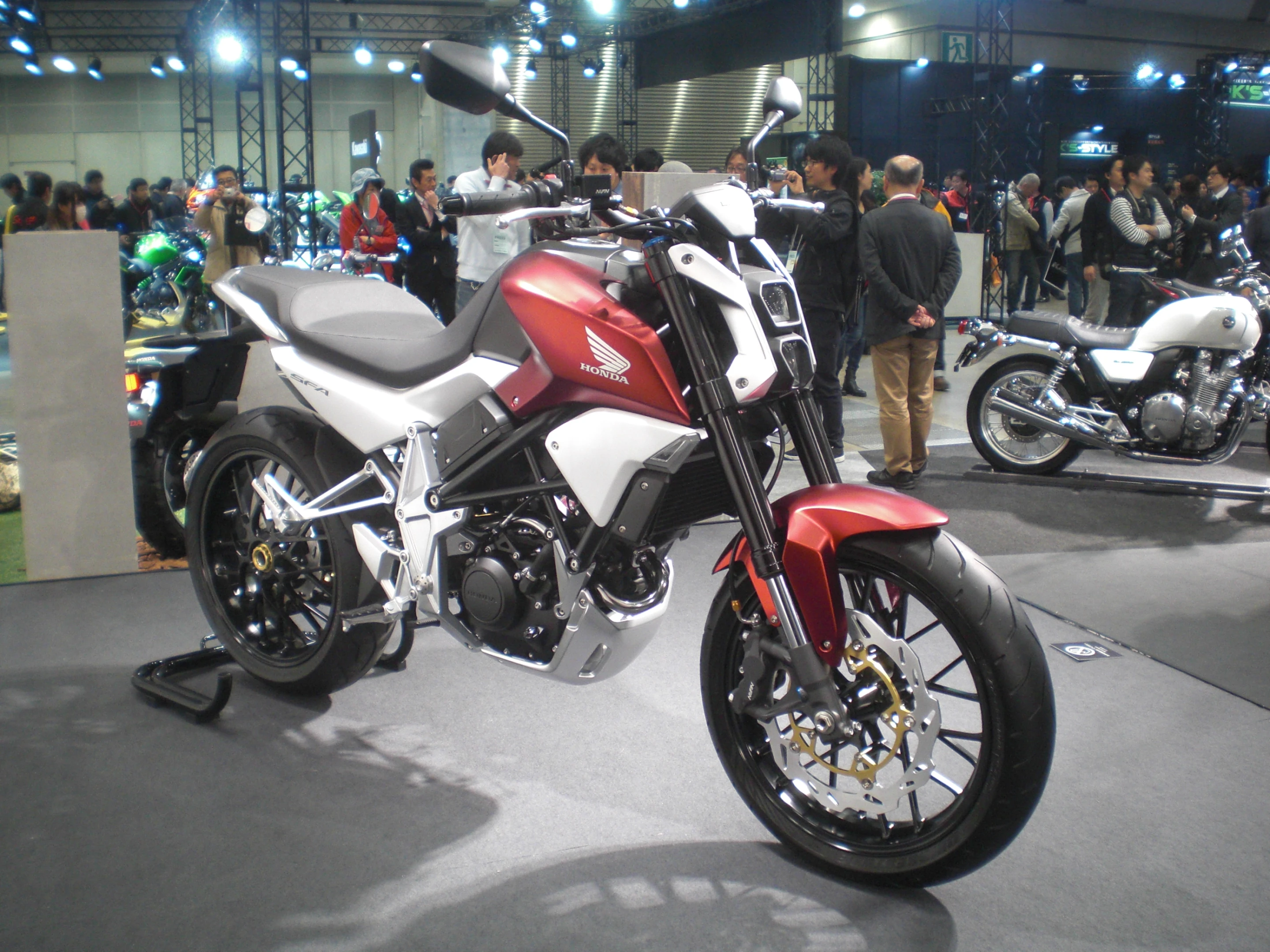 This is the SFA (Small Fun Advanced Motorcycle (Photo: Stephen Clemenger/Gizmag.com)