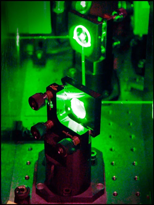 Researchers have succeeded in using a new form of laser cooling to chill a semiconducting membrane to four degrees above absolute zero - the temperature of liquid helium