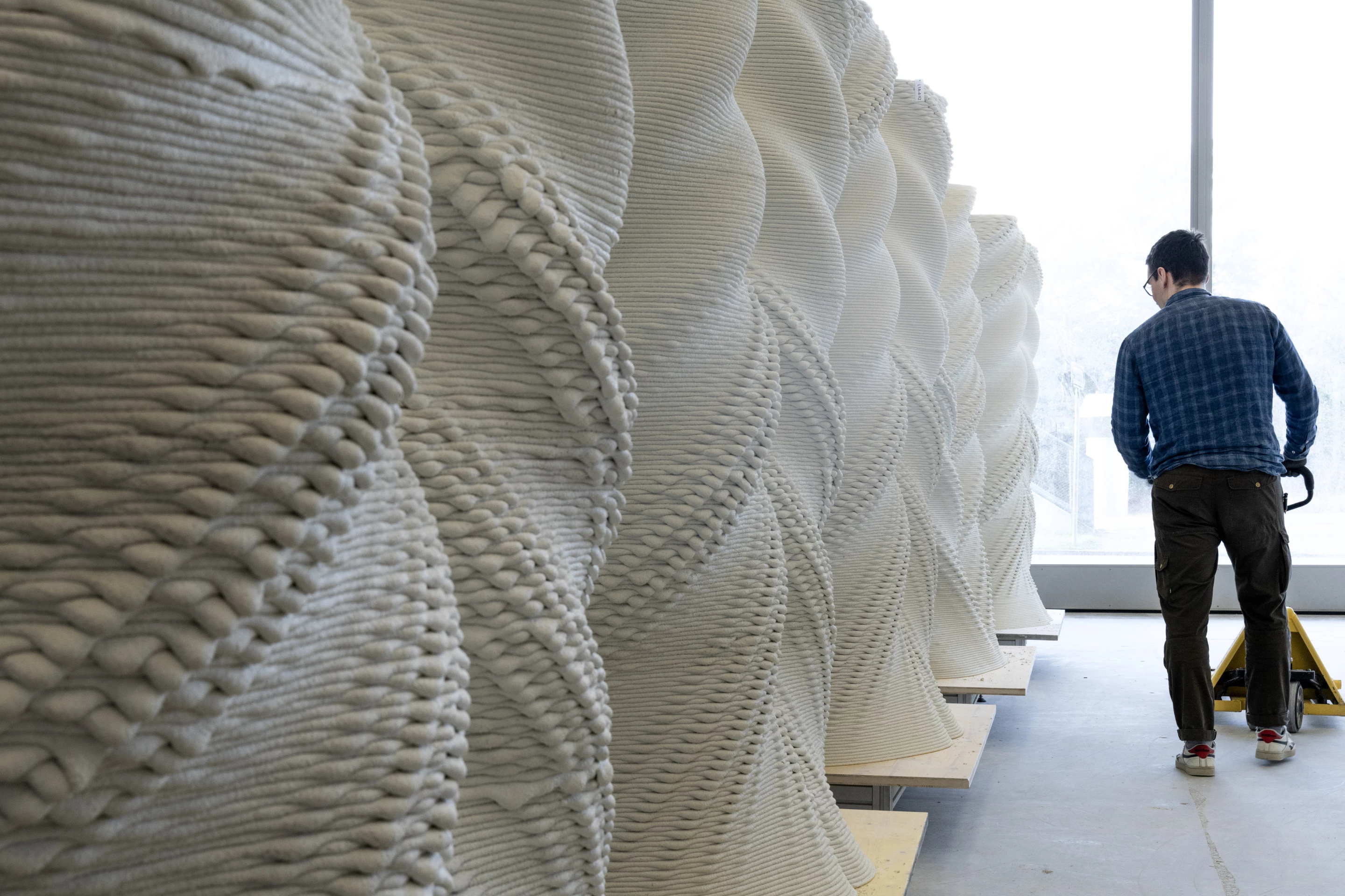The White Tower's individual pieces are currently being 3D-printed and the process is expected to take approximately 900 hours