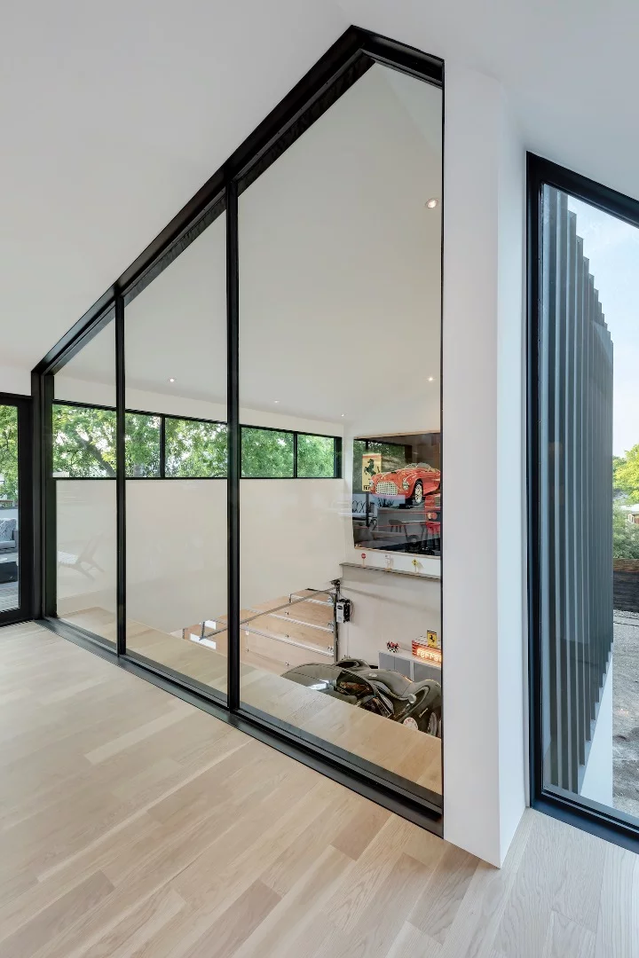 The Autohaus' residence is located upstairs