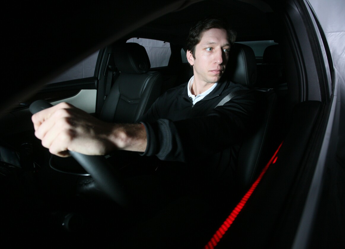 Continental's system uses LEDs to alert distracted drivers to dangerous situations