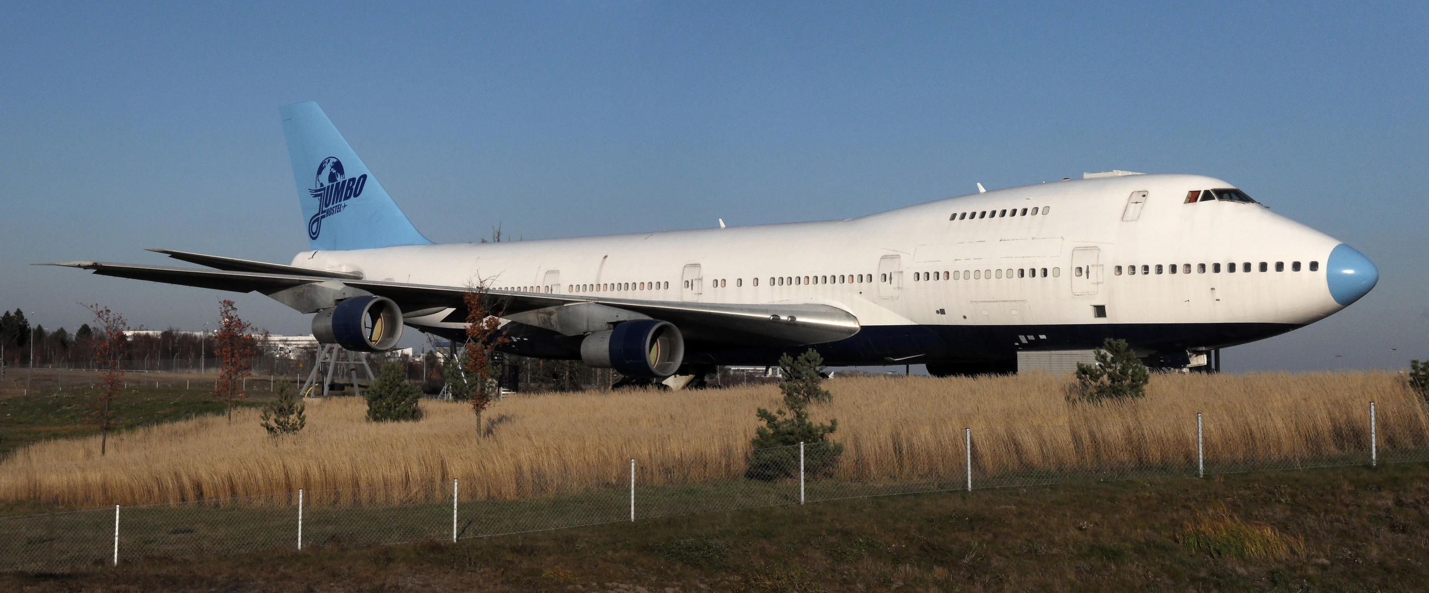 After been grounded at Stockholm Arlanda Airport back in November 2002, this 747 has been transformed into the world's first Jumbo Hostel (Photo: Lioba Schneider)