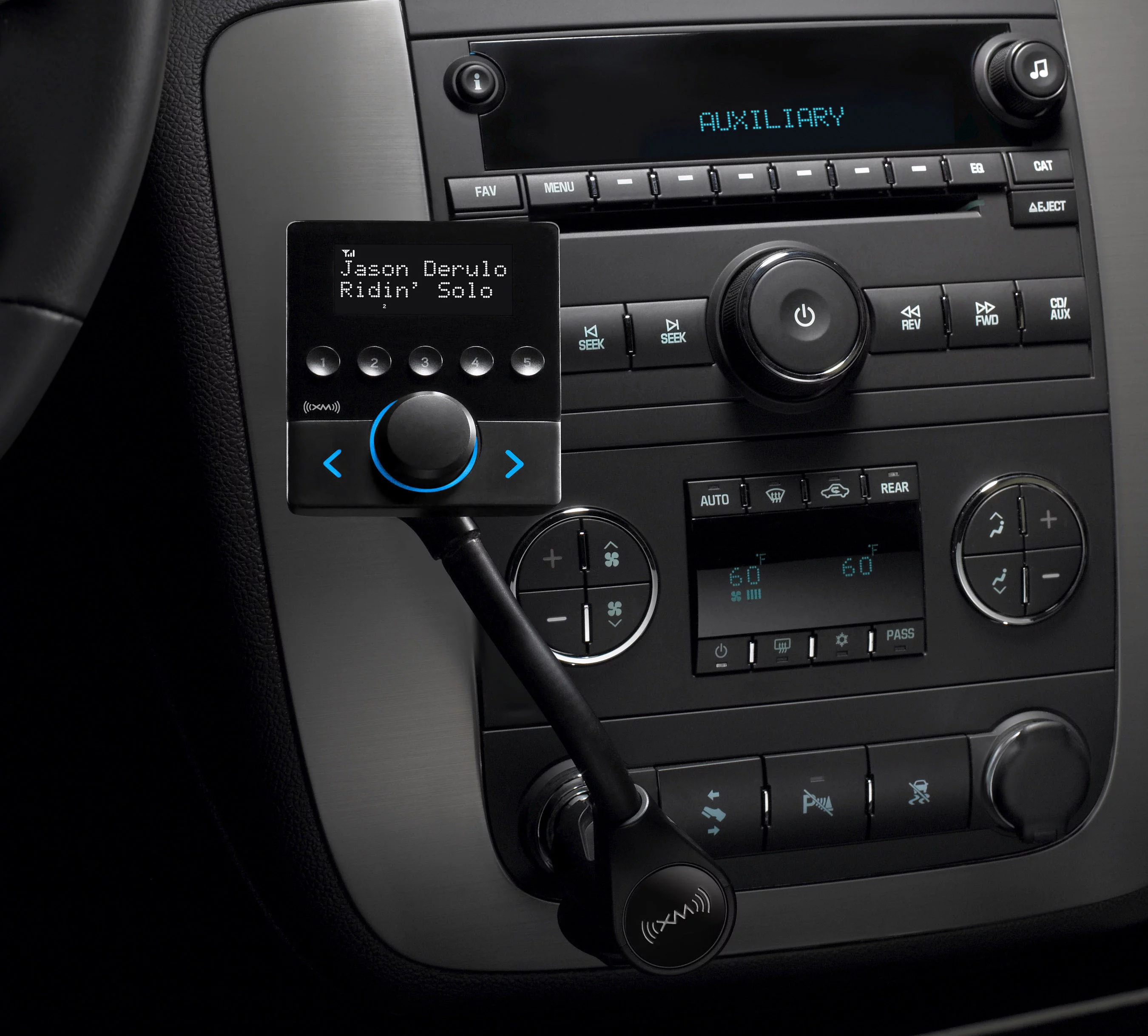 The XM Snap! portable in-vehicle satellite radio