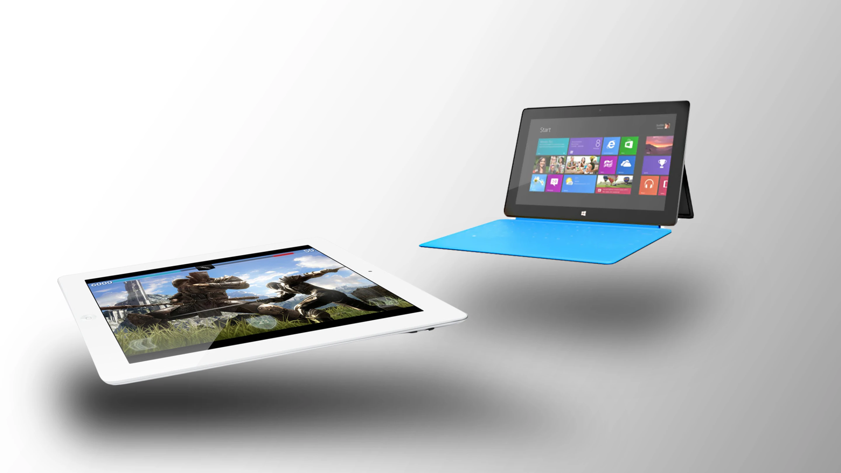 How does Surface (RT) compare to the iPad?