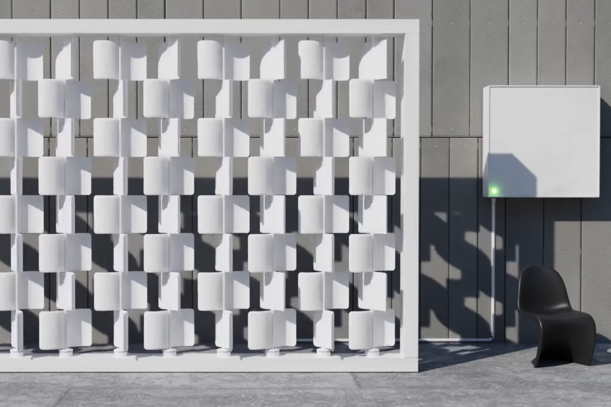 New York designer Joe Doucet wants home power generation to become an architectural feature