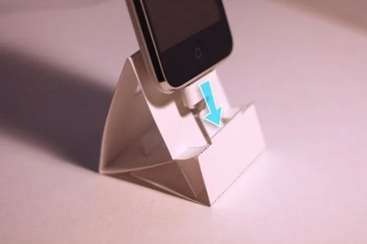 The gap for the dock connector