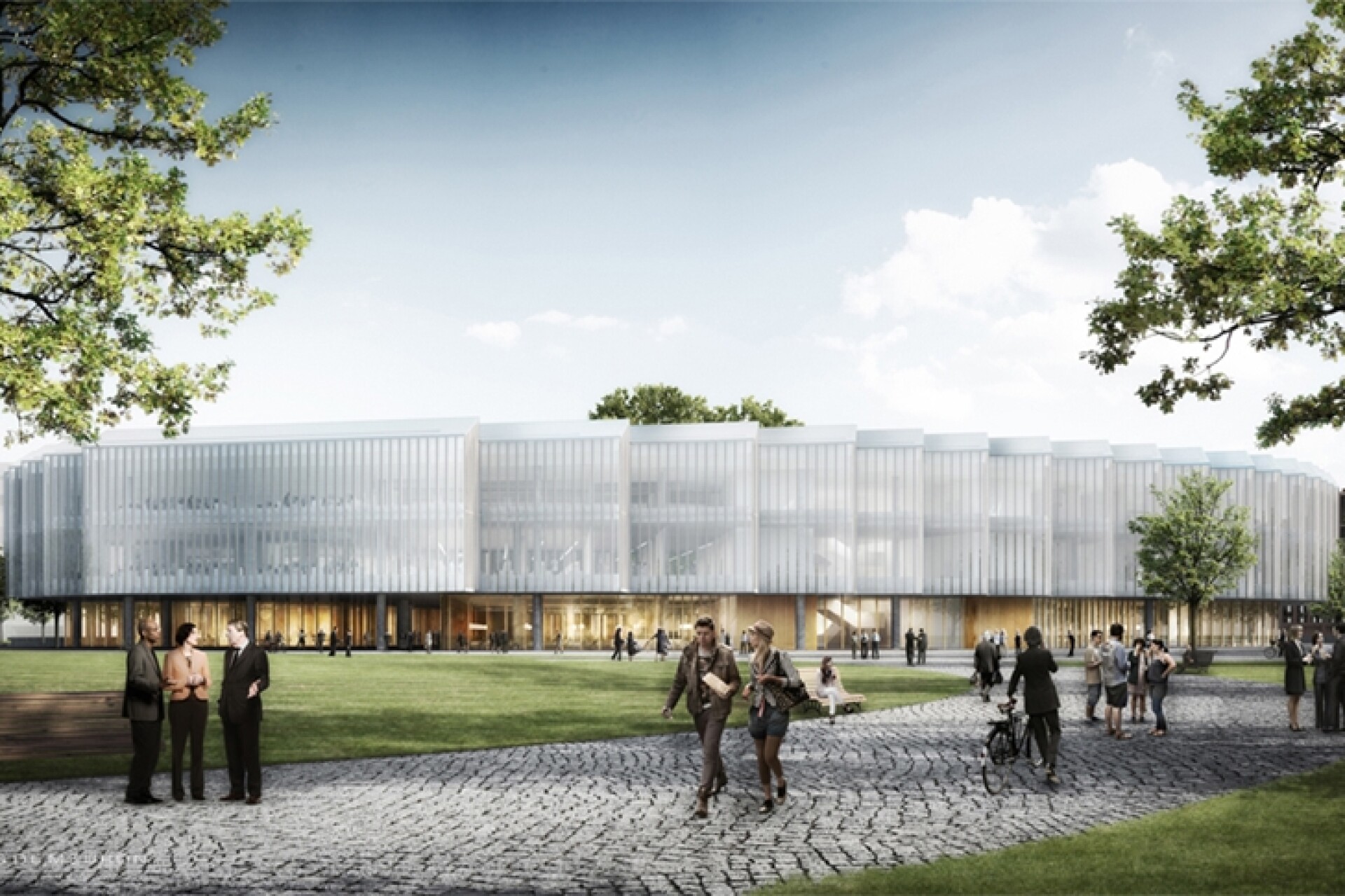 Научно исследовательский центр проект Design for AstraZeneca's new high-tech campus unveiled