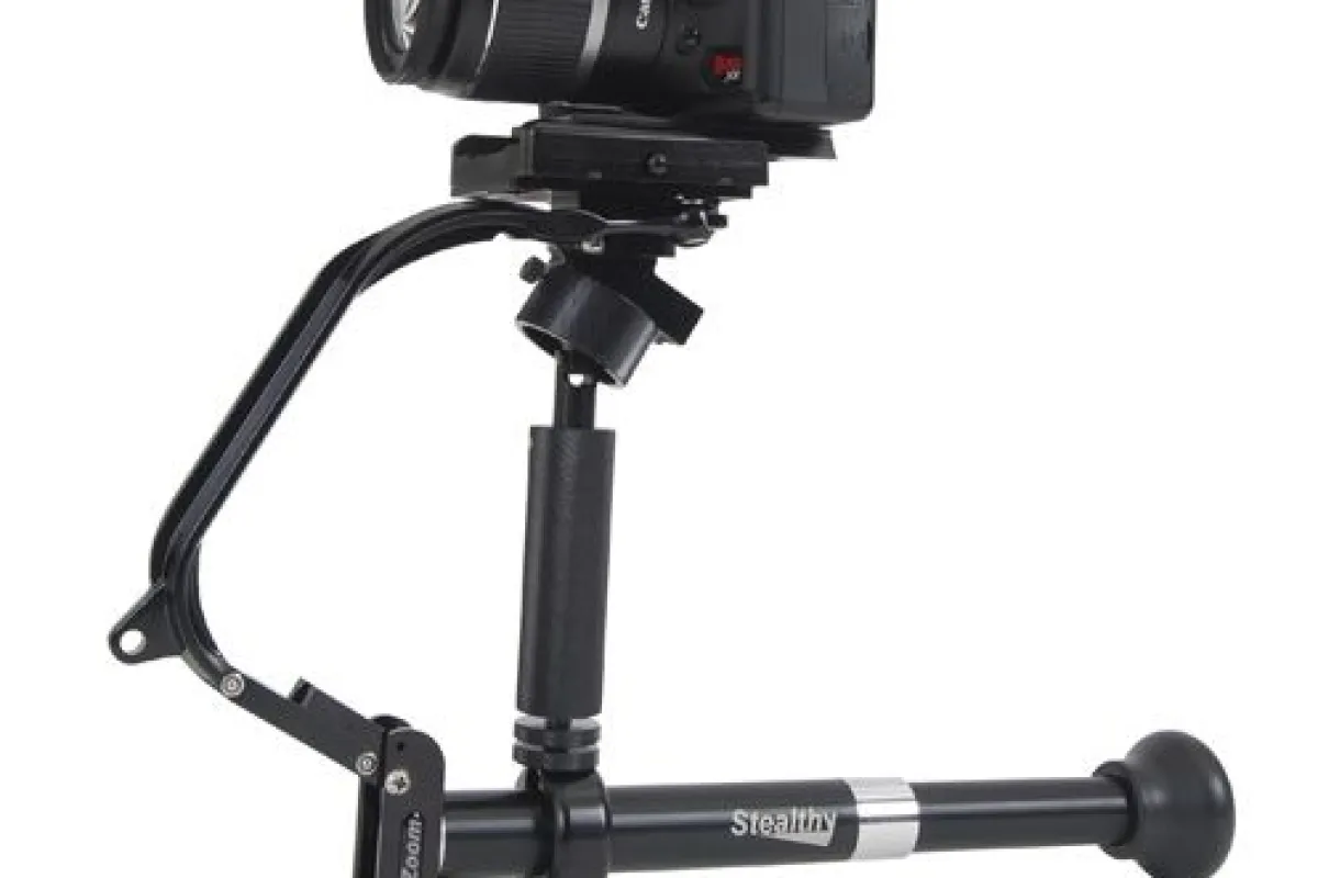 The Stealthy in brace/mini tripod mode