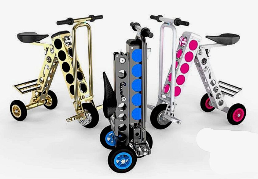 The Urb-E comes with color insert options (Photo: Urb-E)