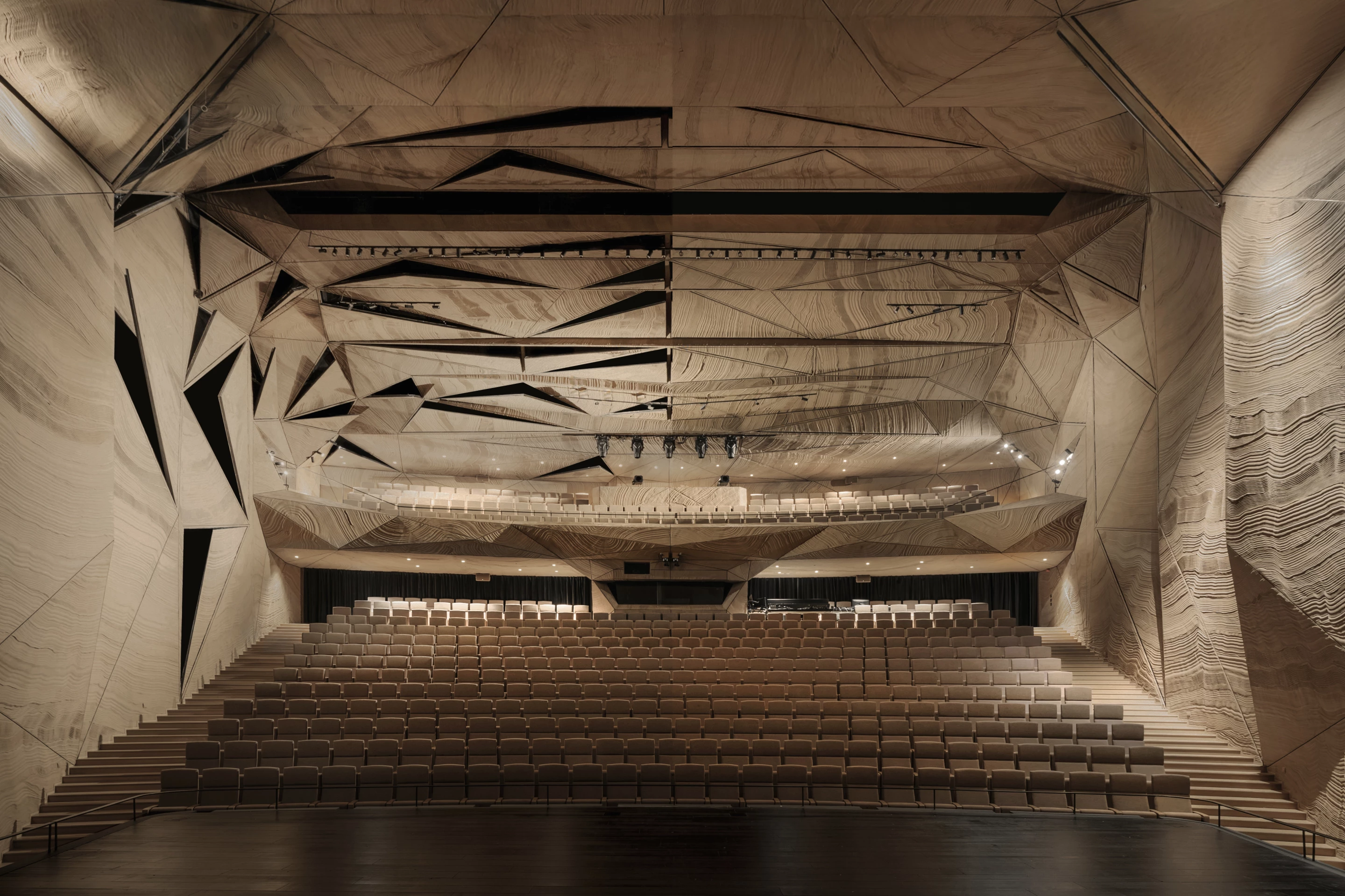 Klaipėda State Musical Theatre, by MAMA architects, is located in Lithuania and is the country's largest professional performing arts center