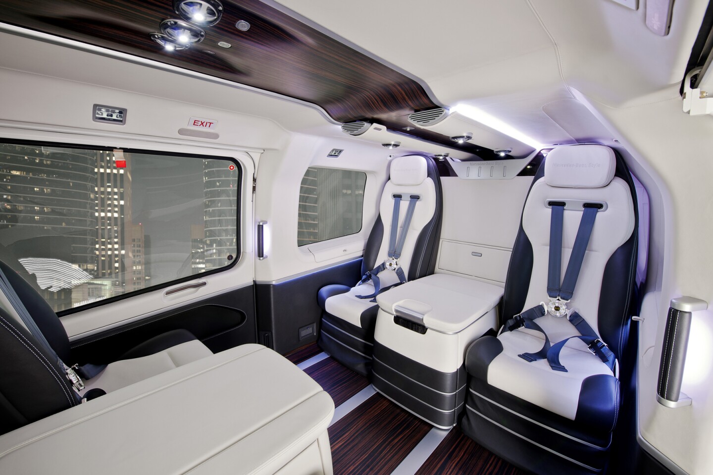 Eurocopter's EC145 Mercedes-Benz Style luxury helicopter
