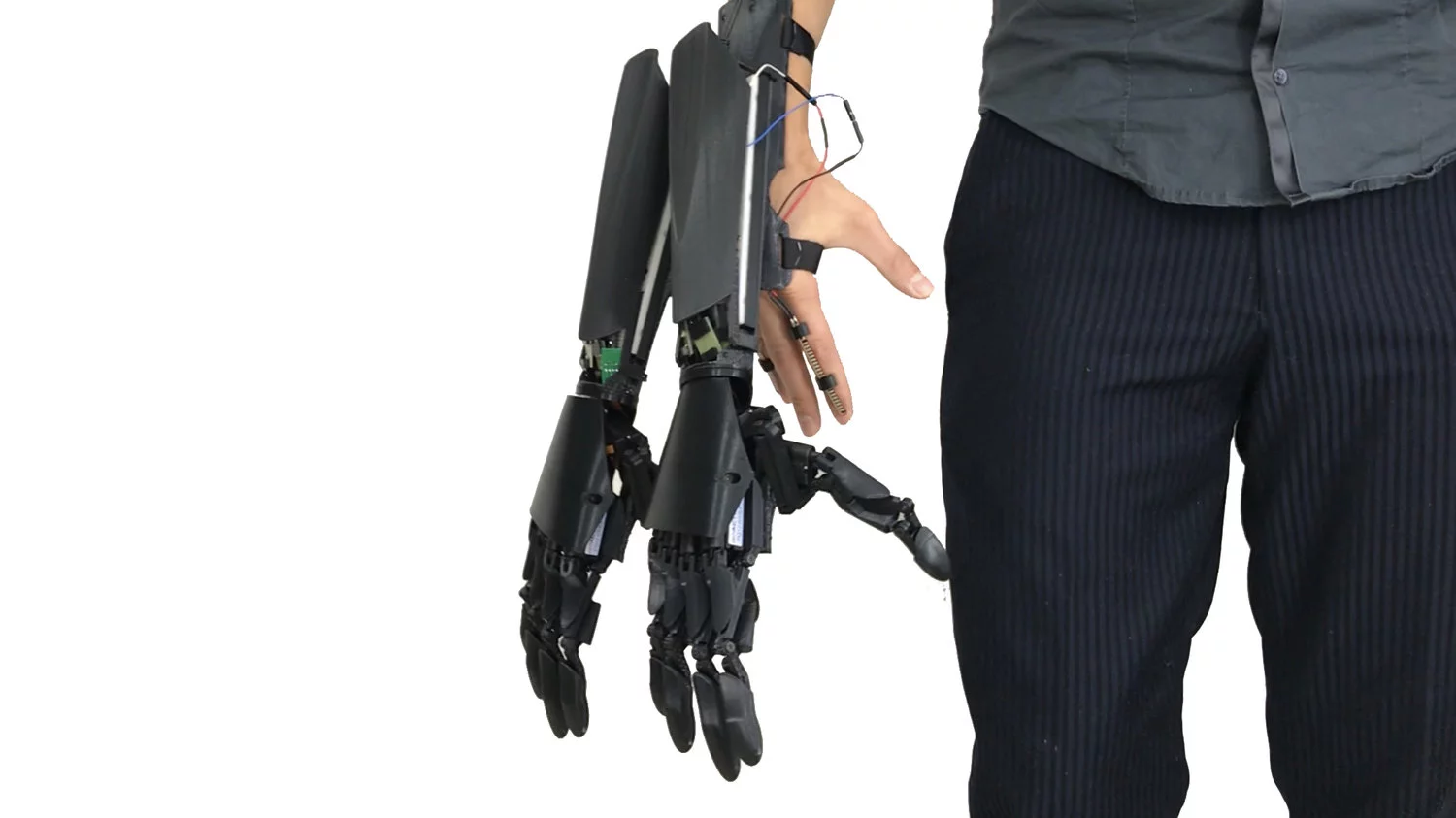 The Double Hand has been created to "turn the Native Human to Augmented Human"