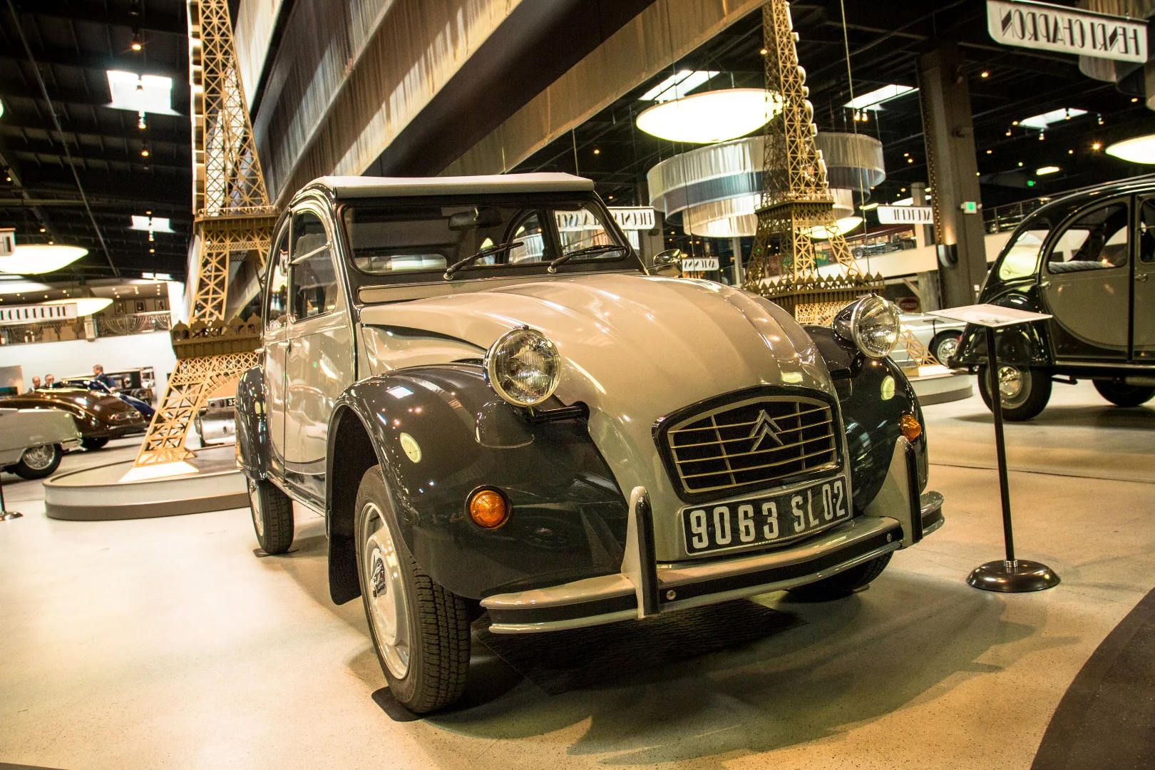 1982 Citroen 2CV Charleston: this little getabout was released as a special edition, harking back to the Art Deco era. But it proved so cute and popular with under 35s that eventually 8,000 were sold. This is the first off the line.