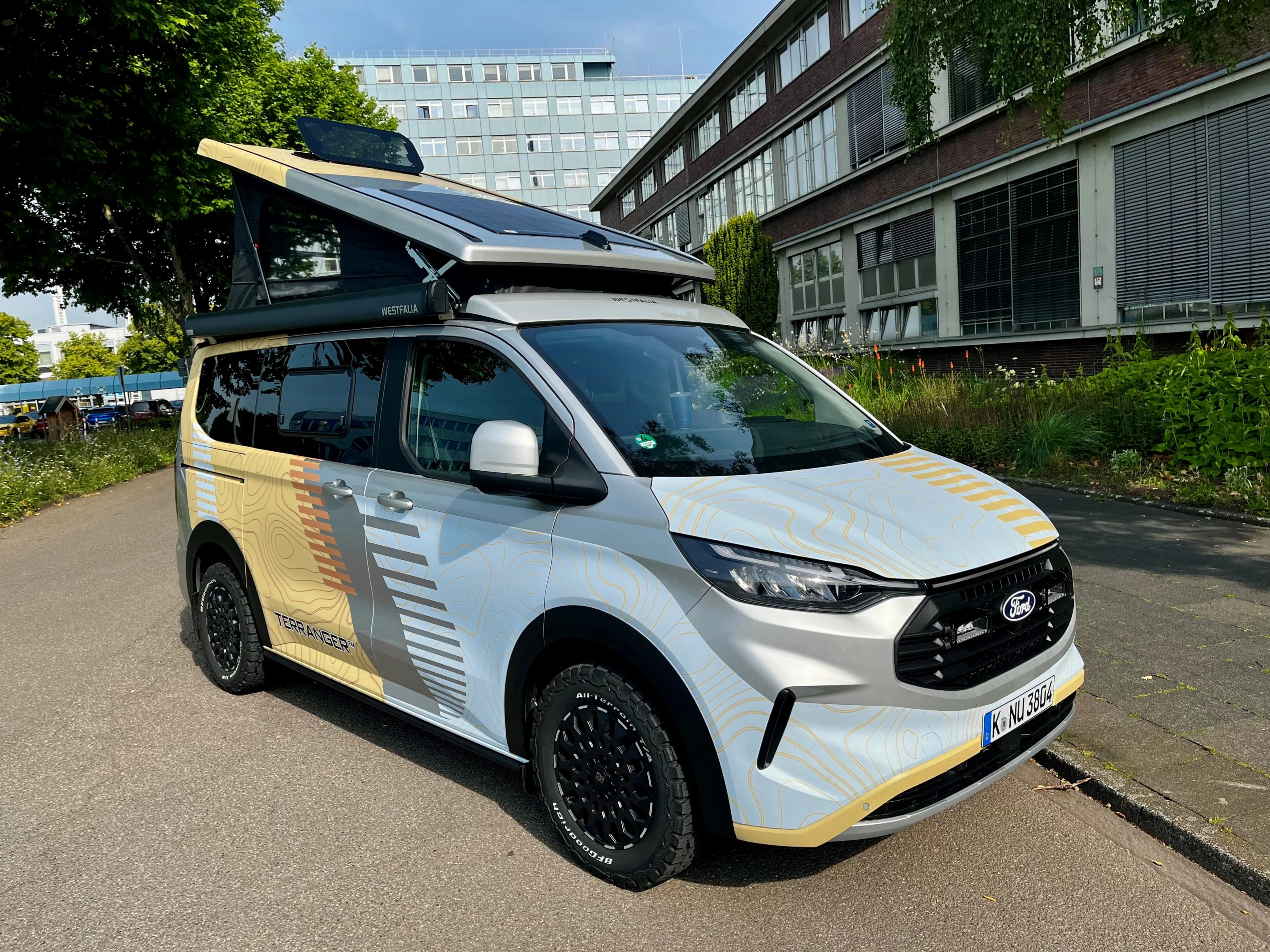 The new Ford Nugget Terranger made its world premiere at Adventure & Allwheel 2025 in June