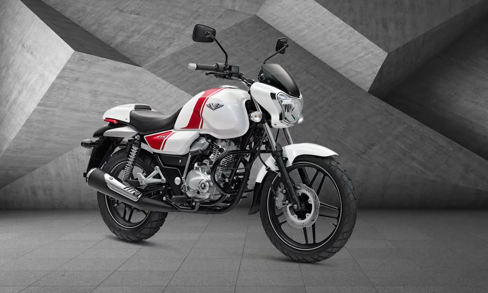 The Bajaj V will also be available in white color