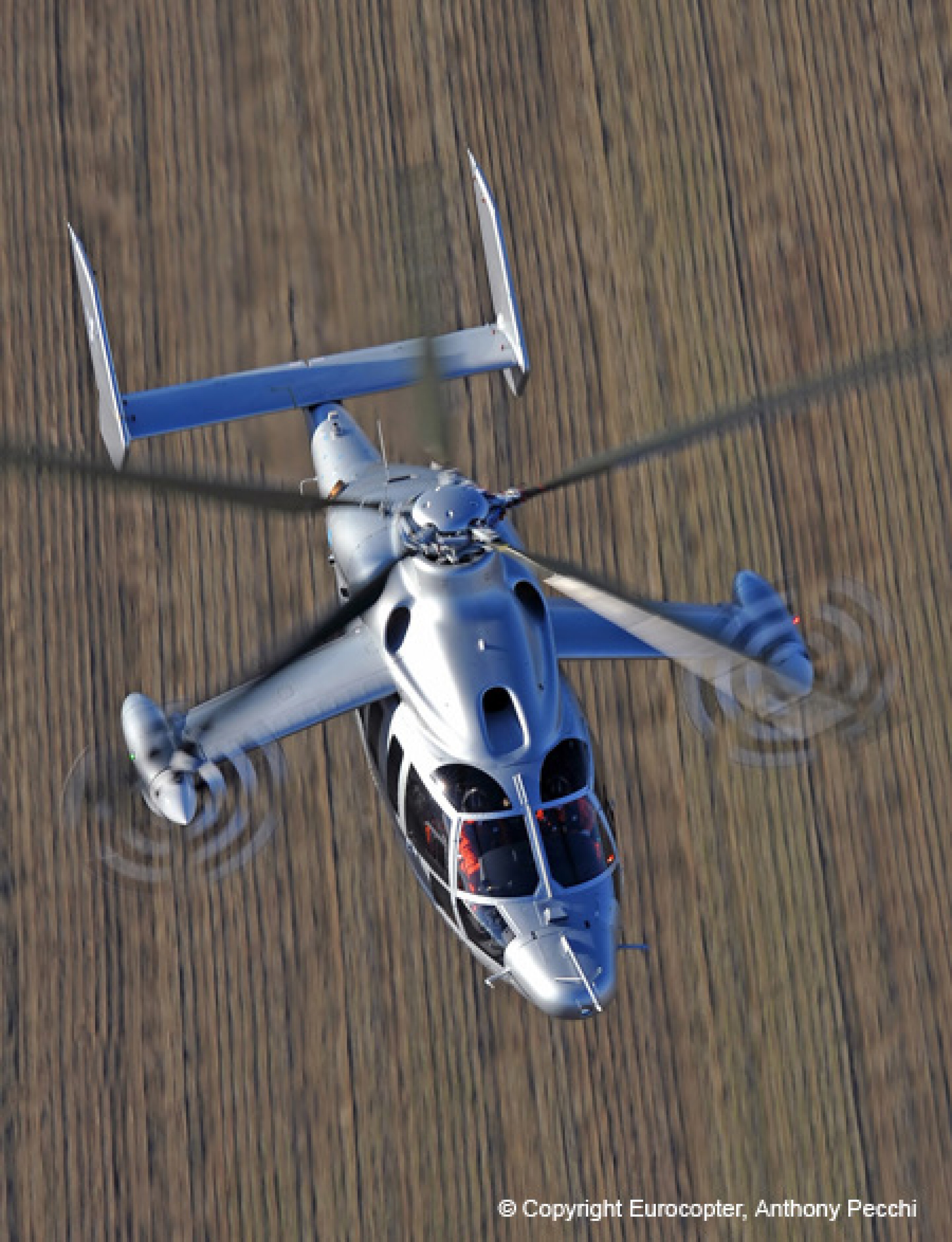 Eurocopter X3 hybrid helicopter hits 232 knots