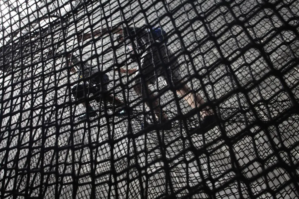 According to Numen, some people have spent hours climbing around Net Linz
