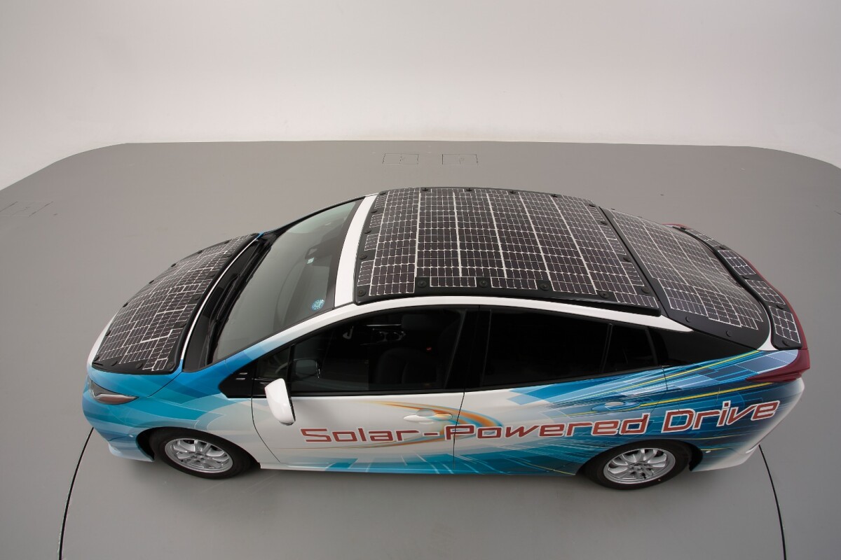 Toyota has also been exploring the potential of solar-powered cars for a little while now