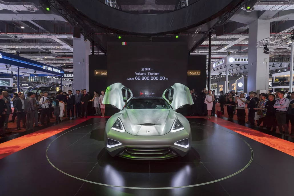 The Vulcano is very pretty, and the body takes 1,000 hours to build