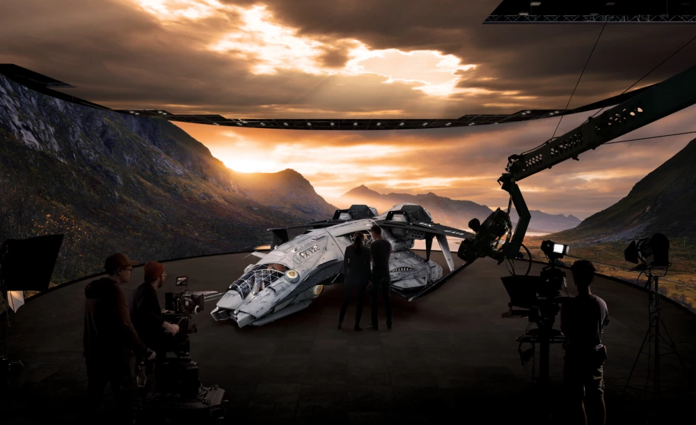 The Korean entertainment industry is getting its first Mandalorian-style virtual set that uses Samsung's "The Wall" display