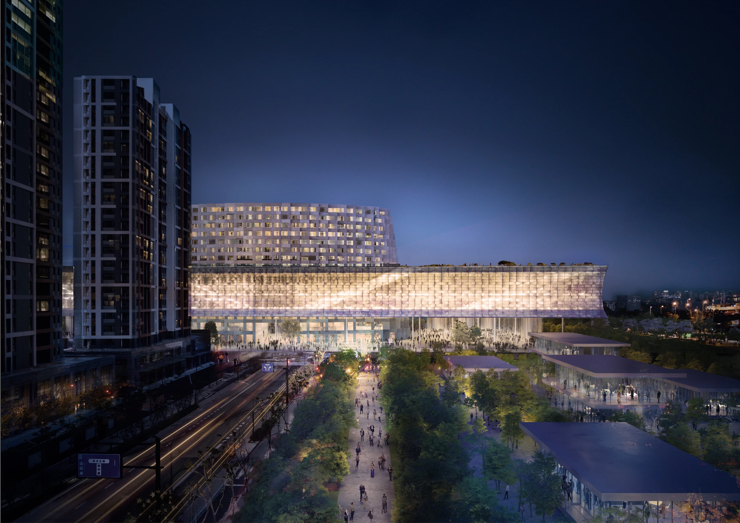 The Grand Canal Museum Complex's design is inspired by China's Grand Canal