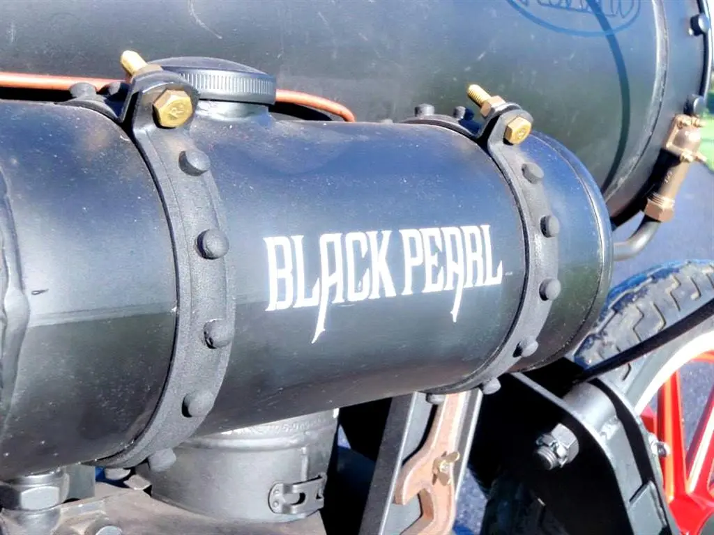 The bike is named after the ship from Pirates of The Caribbean