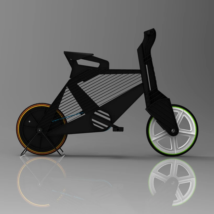 The Frii recycled plastic bike