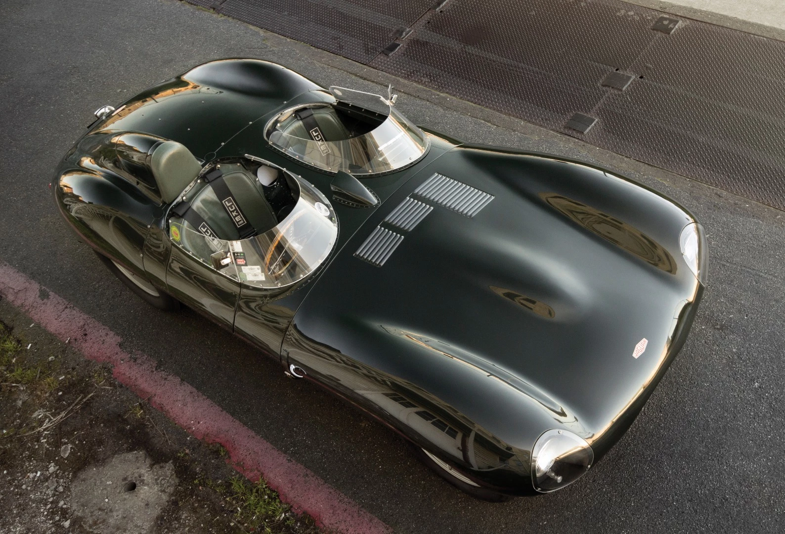 This 1955 Jaguar D-Type sold for $3,675,000 at RM-Sotheby's Amelia Island 2015 auction