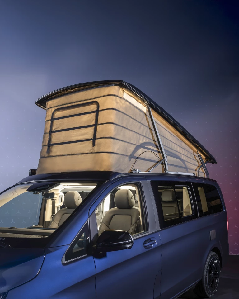 Mercedes-Benz's Marco Polo updates are largely focused around improvements to the pop-up roof area
