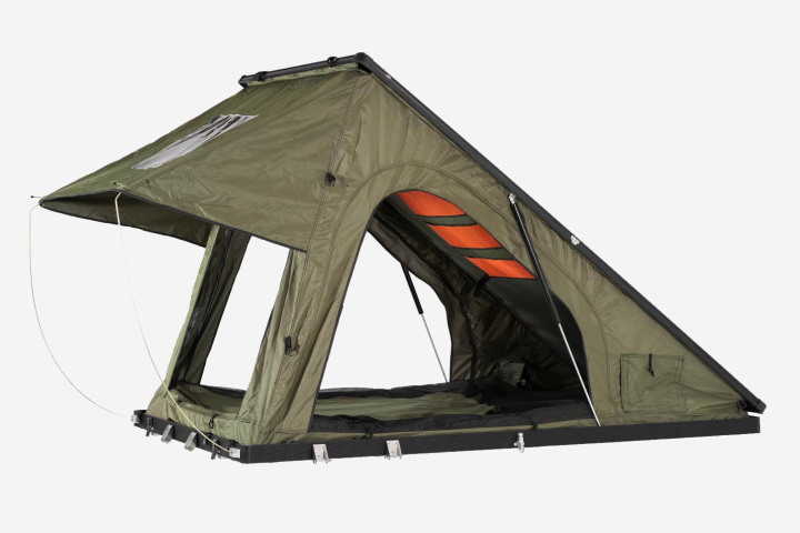 Inspired Overland's Ultra-Lightweight Carbon Fiber RTT offers plenty of ventilation when needed