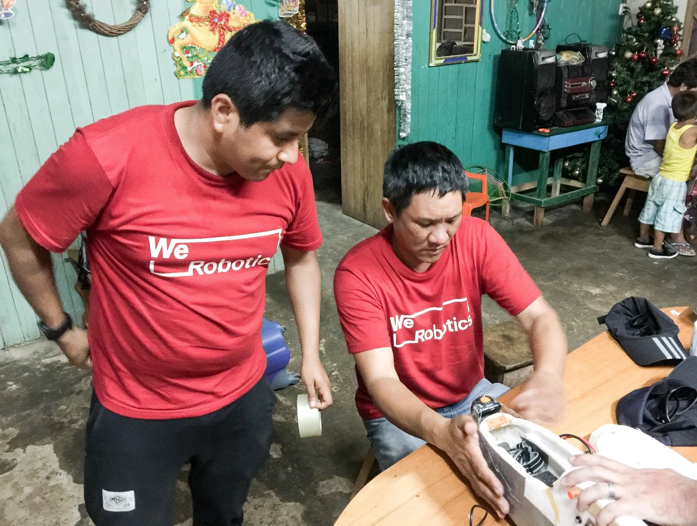 In the thick Amazonian rainforest, moving goods around is tough going