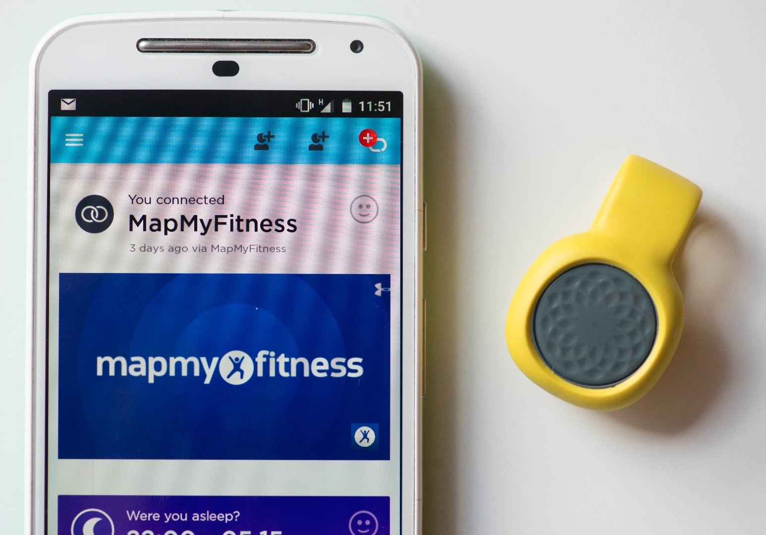 Information logged by the Jawbone UP Move fitness tracker can be used in a number of other services